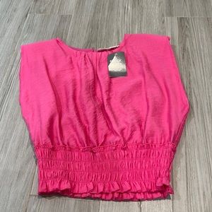 NWT frock shop shoulder padded top